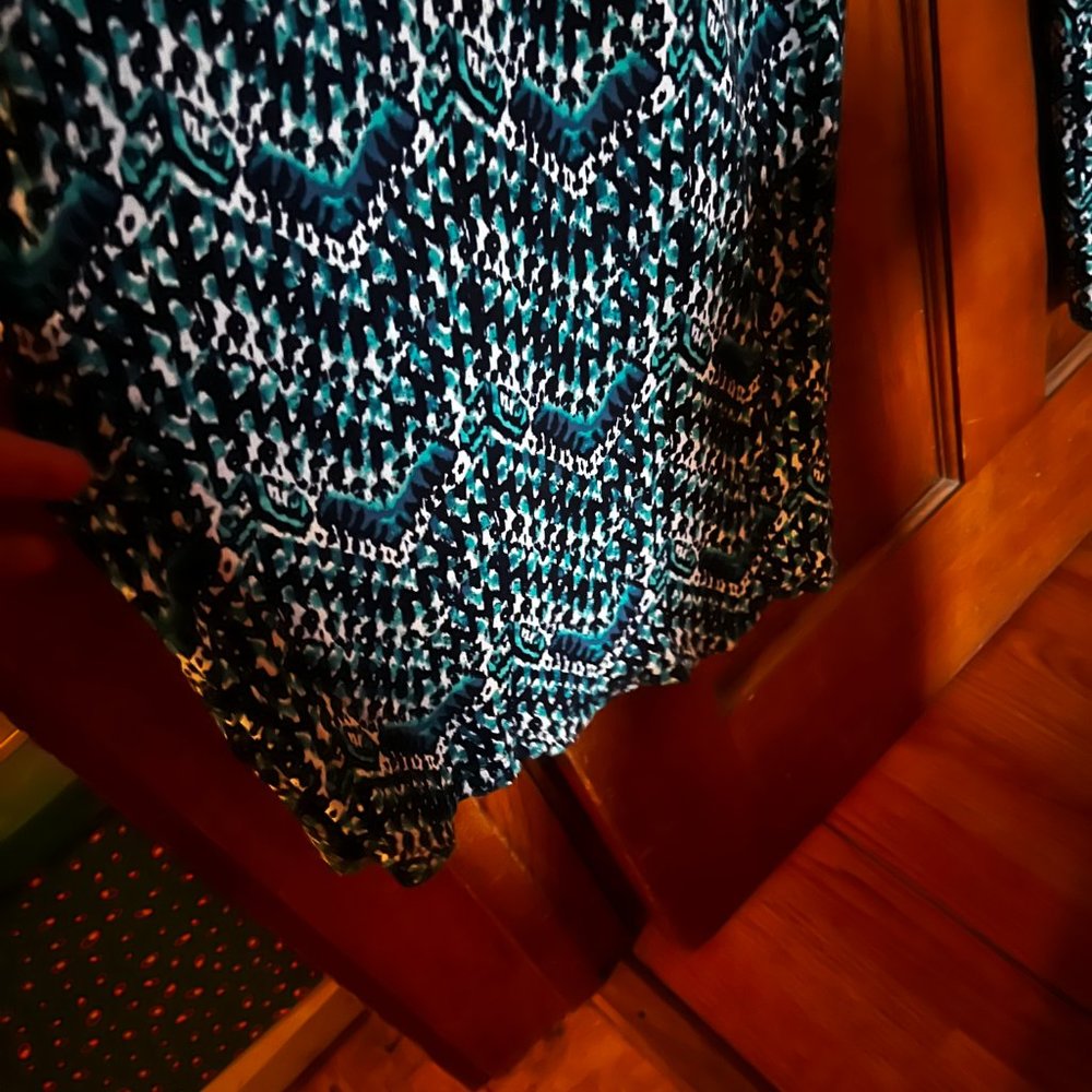 Patterned Pallazzo Pants - Picture 3 of 5